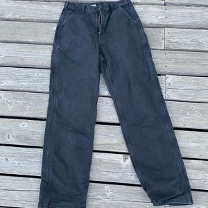 Carhartt flannel lined pants
